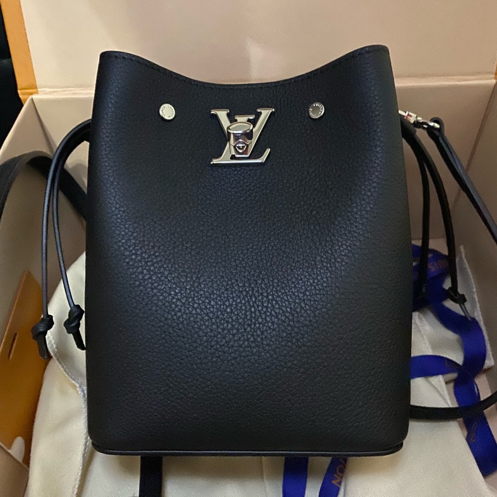 Louis Vuitton Nano LOCKME Bucket Bag